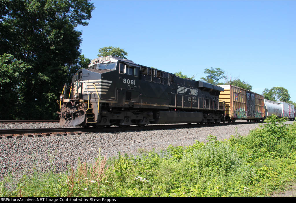 NS 8081 as a rear-end DPU on train 38G